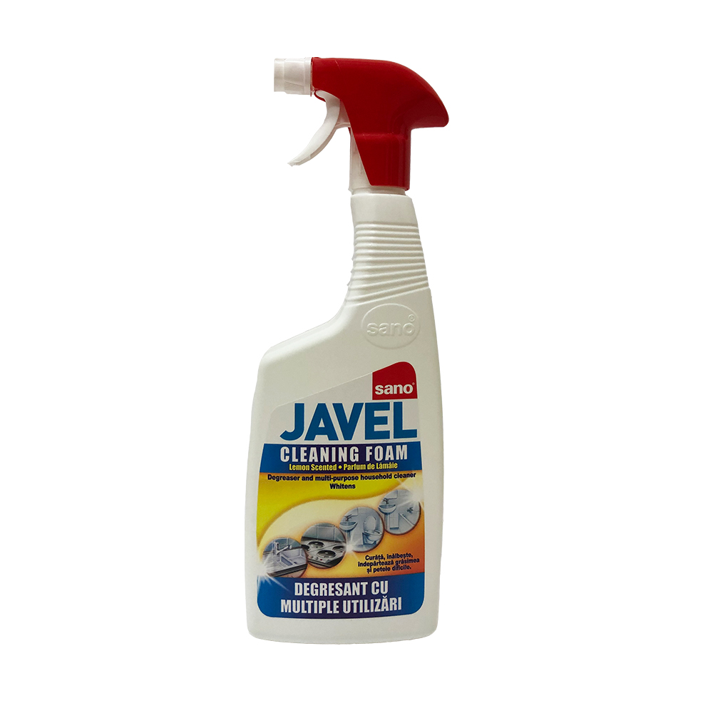 Sano cleaning foam / lemon trigger 750ml degresant universal cu inalbitor